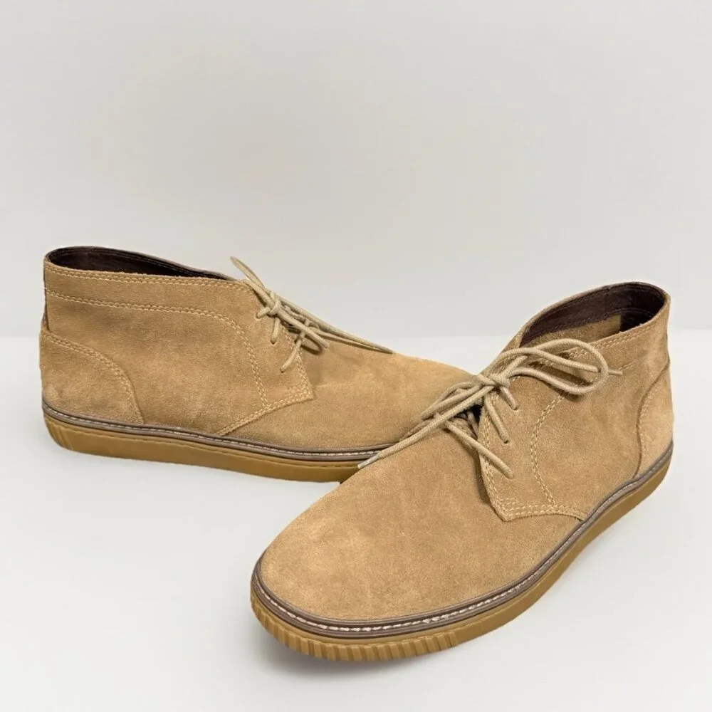 Johnston Murphy Wallace Chukka Boot Men’s 9.5 M Sheepskin Office Outdoor Preppy